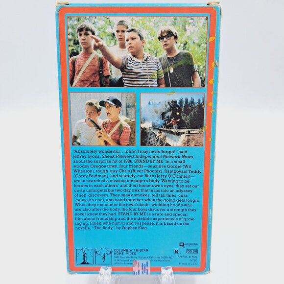 Stand by Me (1986) Stephen King Movie Used VHS Tape Classic Movie Collectible - Picture 3 of 7